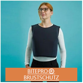 BitePRO® Brustprotector - siNpress bissfeste Produkte