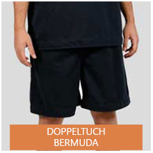 Bermuda, kurze Hose aus Doppeltuch - siNpress reißfeste Produkte