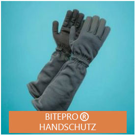 BitePRO® Handschutz - siNpress bissfeste Produkte