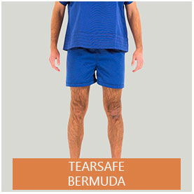 tearsafe Bermuda- siNpress reißfeste Bekleidung