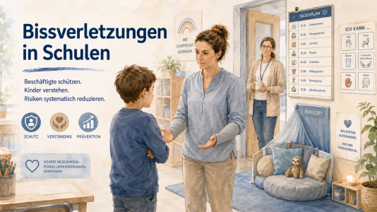 Bissverletzungen in Schulen: Mitarbeitende wirksam schützen